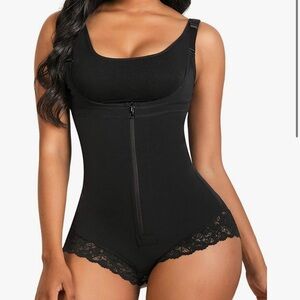 SHAPERX Women's Fajas Colombianas Shapewear Tummy Control Body, L